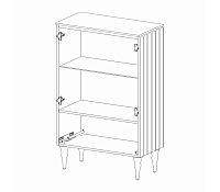 Шкаф комбинированный МН-043-01(1)